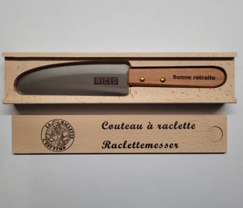 Couteau à raclette personnalisé – l’outil parfait pour toutes vos prochaines raclettes !